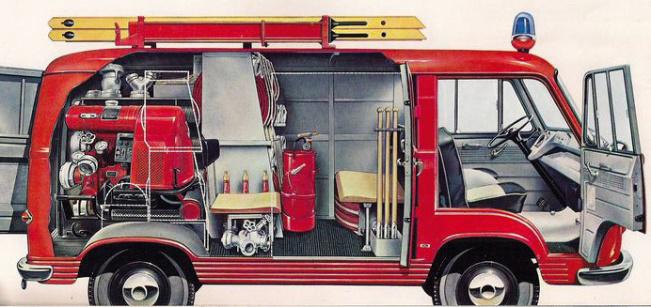 1965 - neues Feuerwehrauto